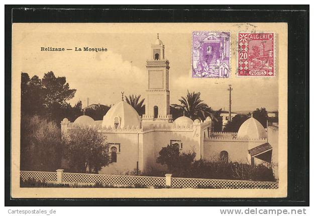 CPA Relizane, La Mosquee