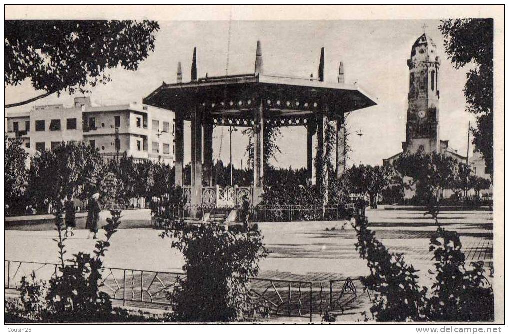 ALGERIE - RELIZANE - Place de la Mairie
