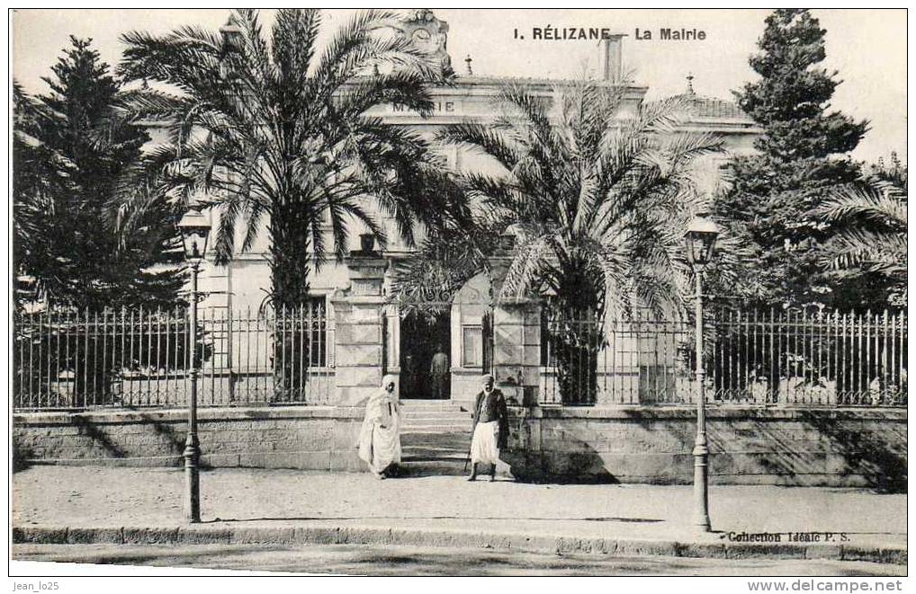 (aa) CPA  Relizane  la mairie (bonne etat)