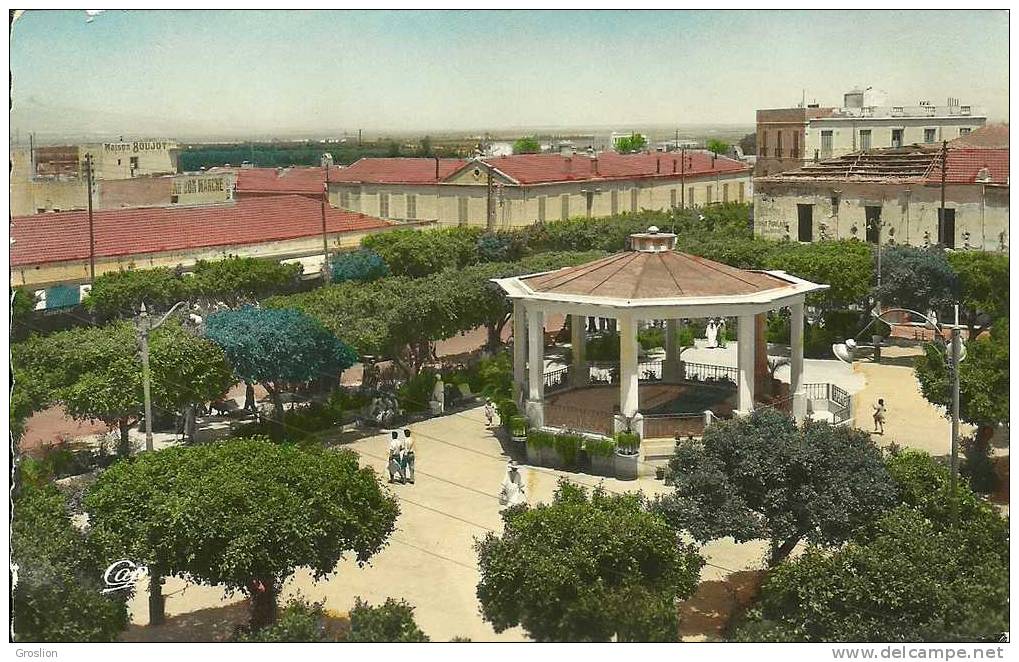 RELIZANE LA PLACE COLONNA D ORNANO N° 1513 ( KIOSQUE  MUSIQUE )