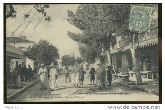 ALGERIE RELIZANE /            Boulevard de Mascara         /