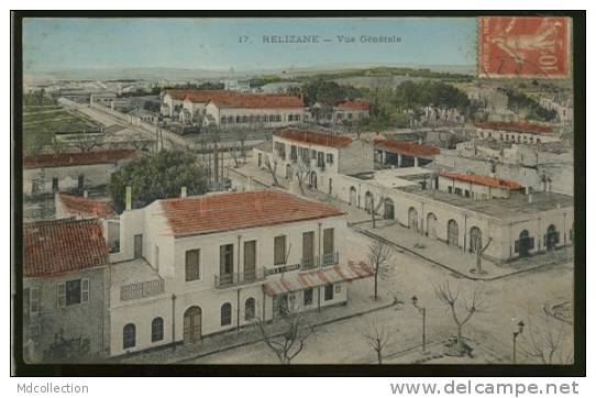 ALGERIE RELIZANE /            Vue générale       / CARTE COULEUR