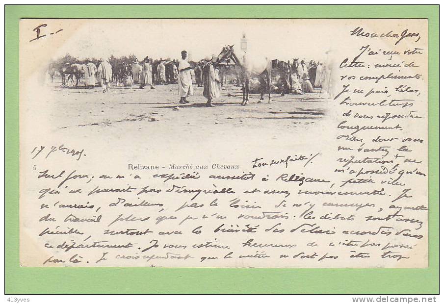 RELIZANE  Marché aux Chevaux