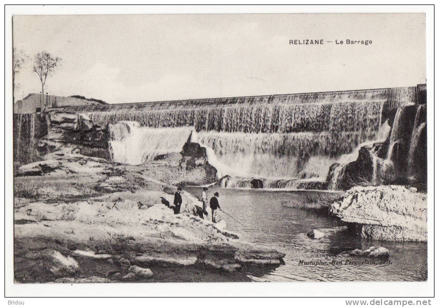 Algérie   RELIZANE   Le barrage