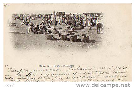 Unique sur DELCAMPE CPA Précurseur  RELIZANE - Marché aux Bardas