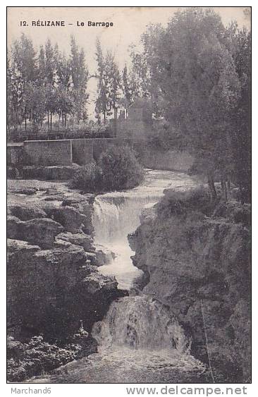 ALGERIE.RELIZANE. LE BARRAGE
