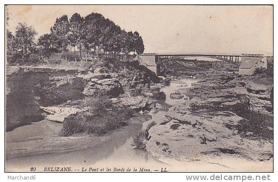 ALGERIE.RELIZANE. LE PONT ET LES BORDS DE LA MINA