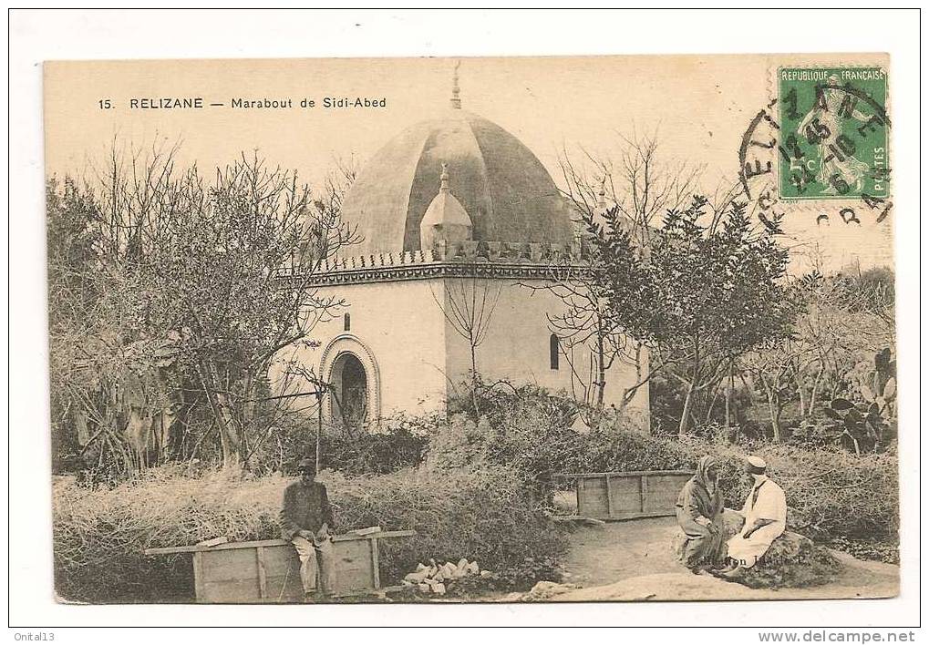 ALGERIE / RELIZANE MARABOUT DE SIDI ABED CP282