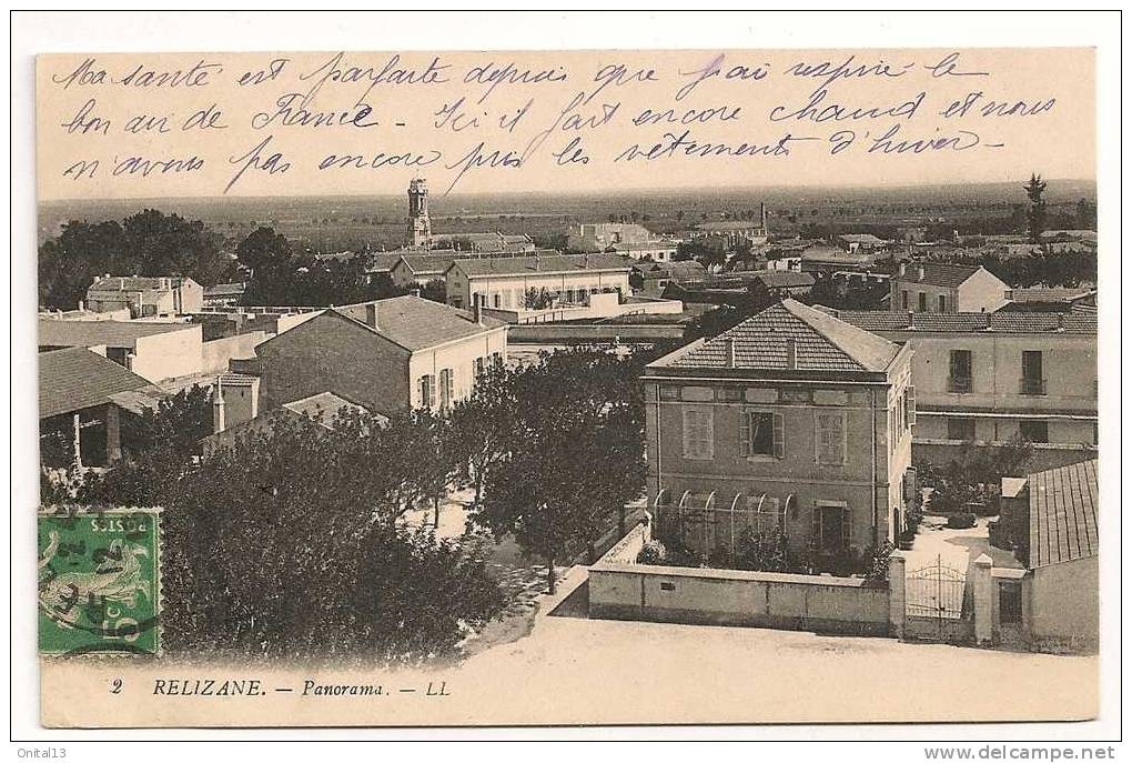 ALGERIE / RELIZANE PANORAMA CP281