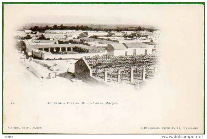 AFRIQUE. ALGERIE. RELIZANE. Vue Générale.