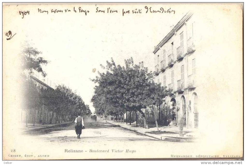 _A963 Relizane - Boulevard Victor Hugo