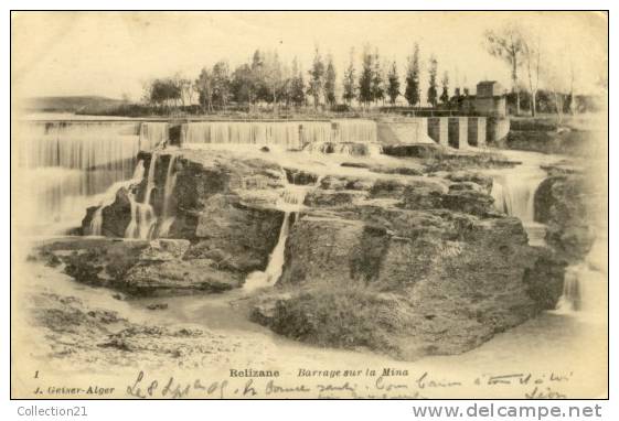 RELIZANE ... BARRAGE SUR LA MINA