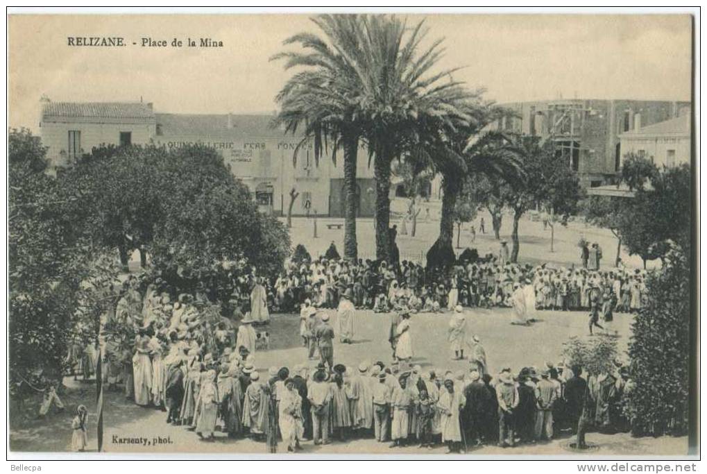 RELIZANE Place de la Mina ANimé