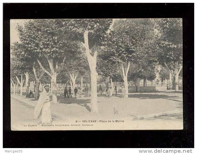 relizane place de la mairie édit.la gazelle n° 9 animée belle carte
