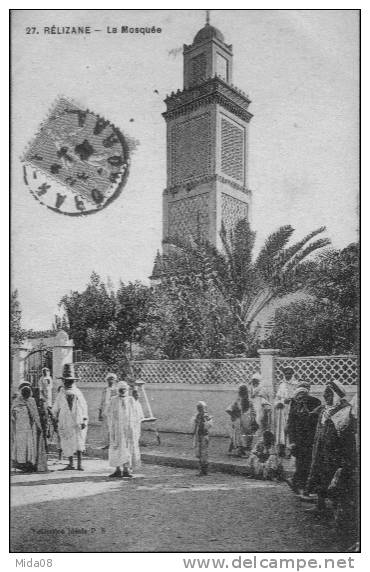 ALGERIE.  RELIZANE.  LA MOSQUEE.  belle animation.