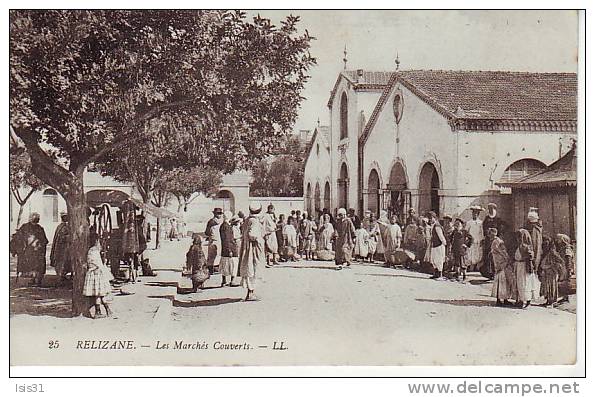 Algérie - Z859 - Relizane - Les marchés couverts - état