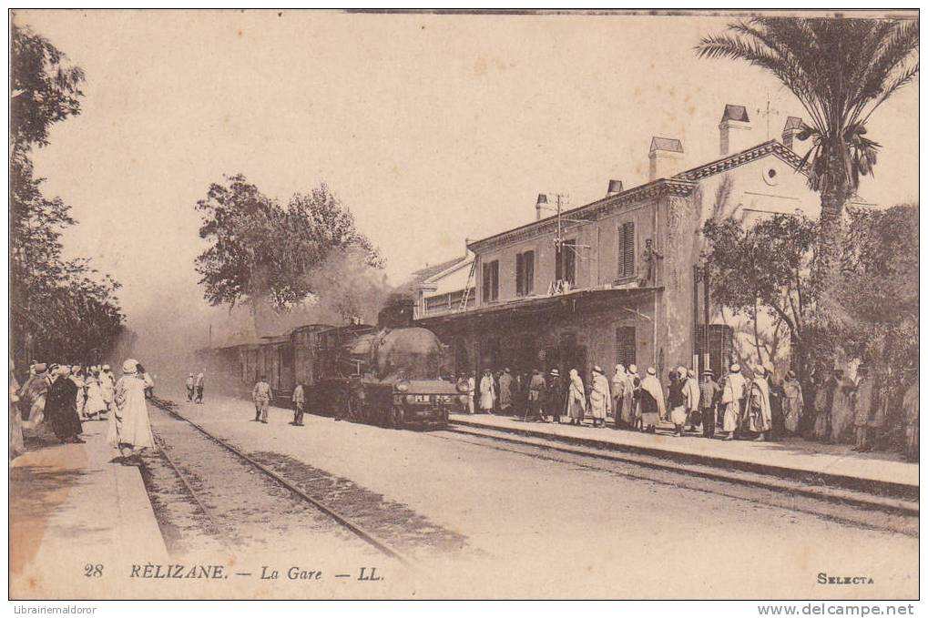 cpa relizane la gare