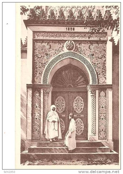 PM- AFRIQUE du NORD - Algérie - RELIZANE - Porte de la Mosquée