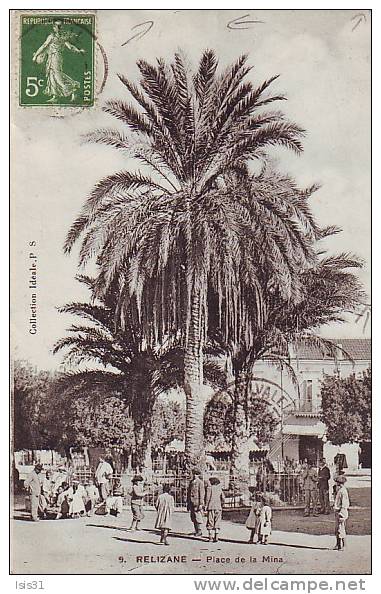 Algérie - M601 - Relizane - Place de la Mina - état -
