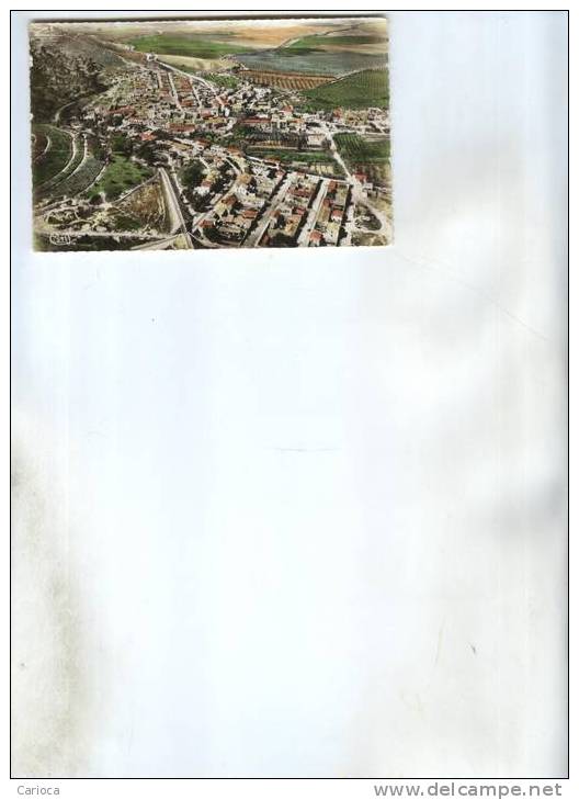 CP RELIZANE(ORAN) VUE AERIENE