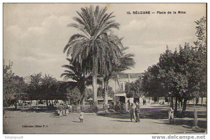 Rélizane - Place de la Mina - (cp950)