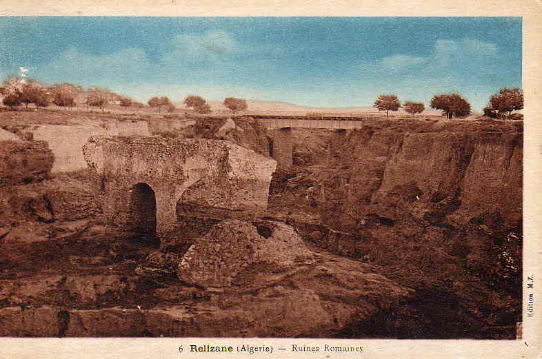 AFRIQUE. ALGERIE. AUTRES VILLES. RELIZANE. Les Ruines Romaines.