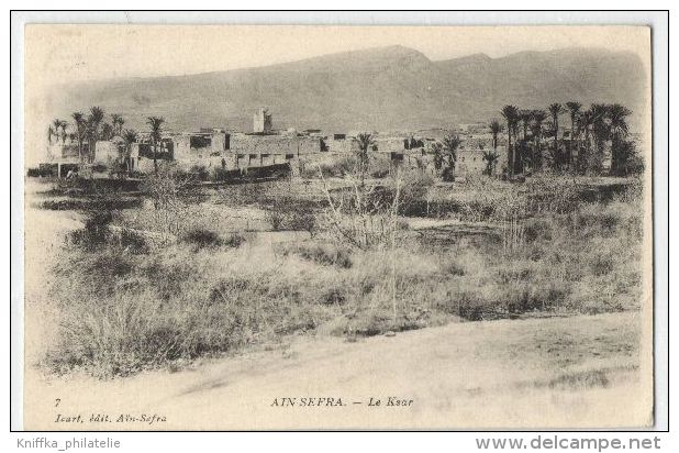Ansichtskarte aus Ain-Sefra - Le Ksar 1907