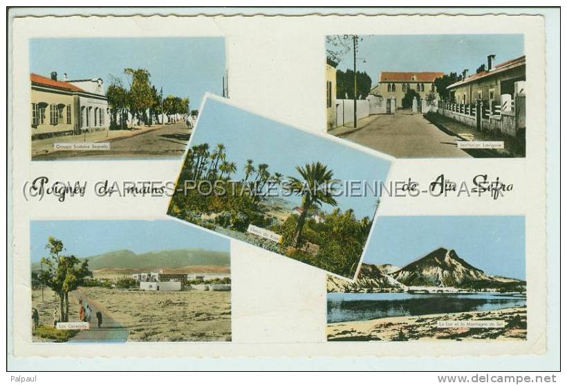 Ain Sefra Casernes Groupe Scolaire Seguela Institution Lavigerie Oasis du Ksar Le Lac et la Montagne de Sel