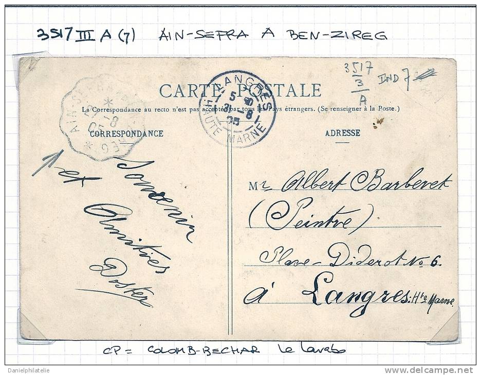 Ambulant Ain-Sefra à Ben-Zireg TB