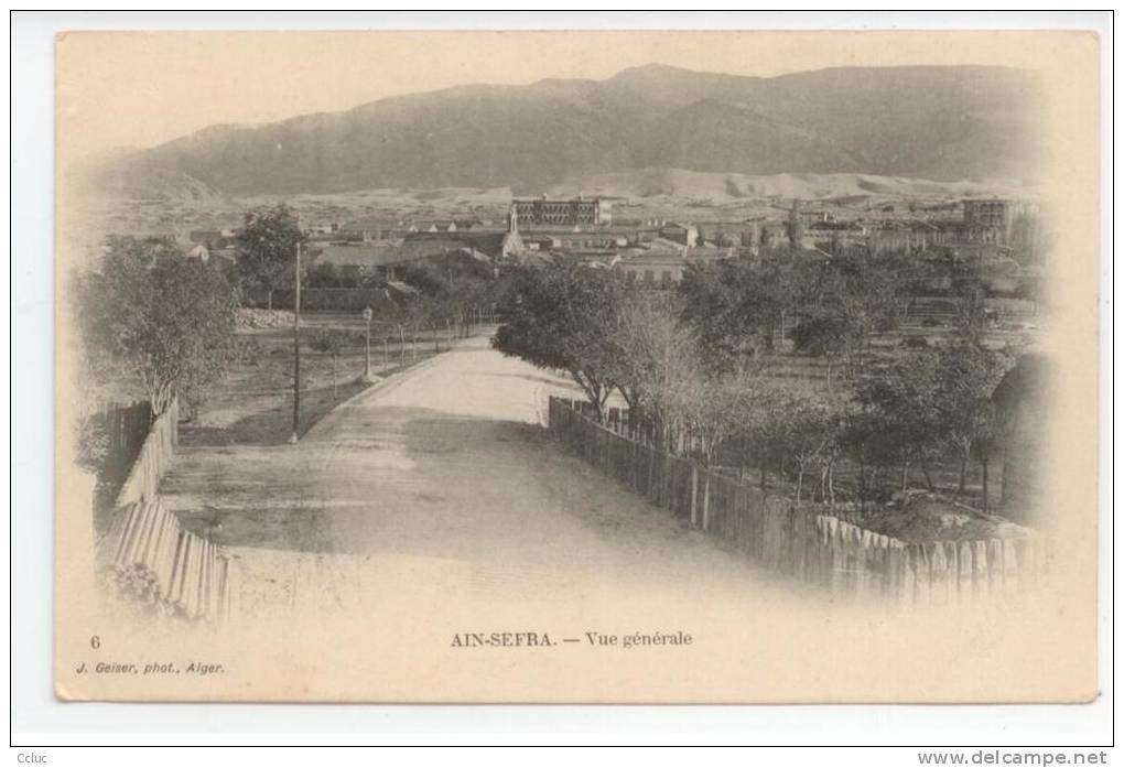 Algérie - AIN SEFRA - Vue générale