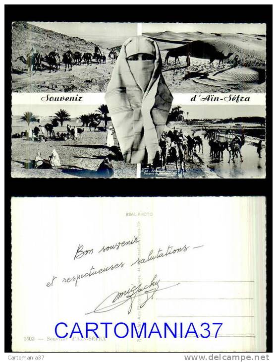 afrique-318  algerie souvenir ain sefra  Multi-vues