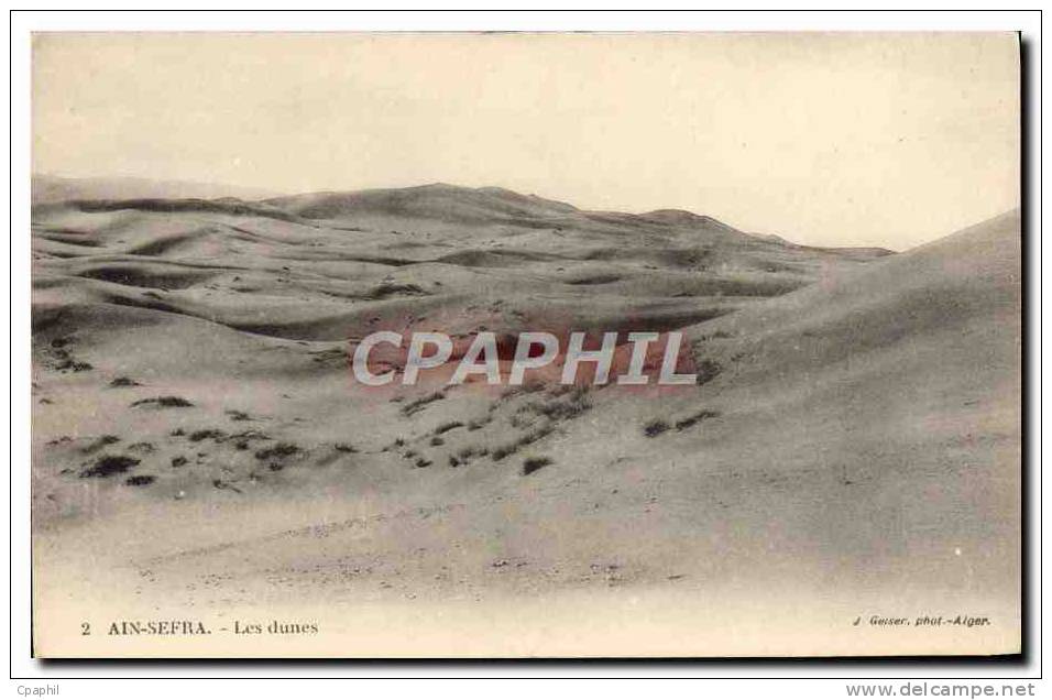 CPA Ain Sefra Les dunes
