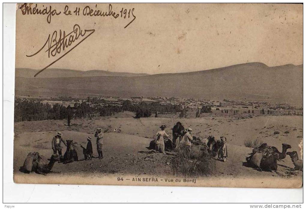 ain sefra vue du bordj