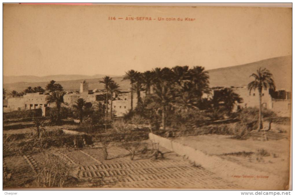 CPA - ALGERIE  - AIN-SEFRA coin du KSAR (ca 658)