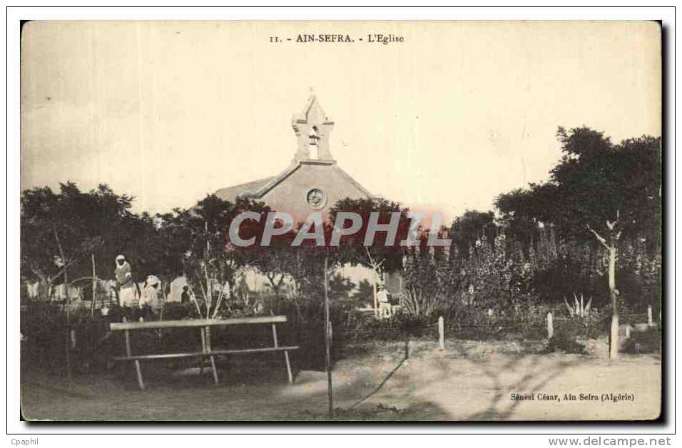 CPA Ain Sefra L Eglise