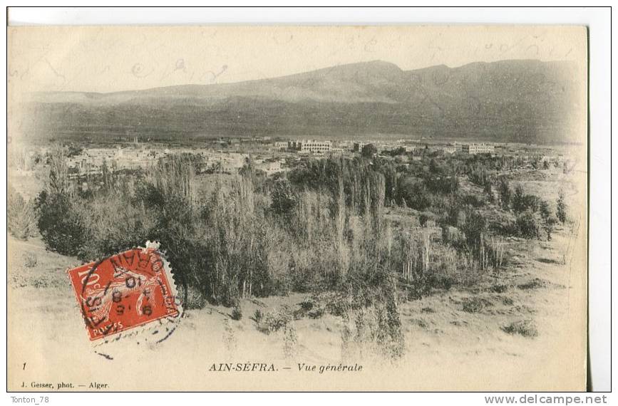 AIN-SÉFRA  -  VUE GÉNÉRALE