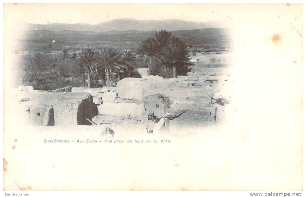 Sud-Oranais - Ain-Sefra, Vue prise du haut de la Ville
