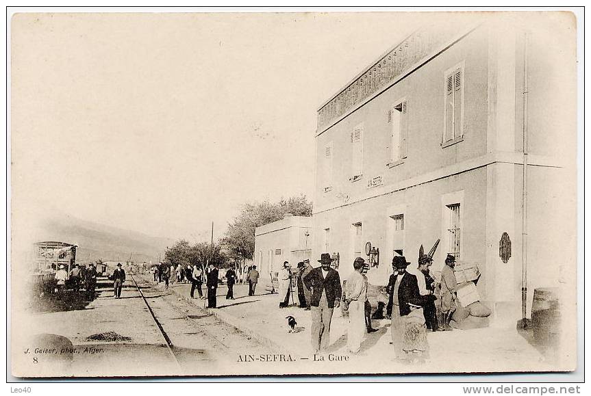 Algérie Ain Sefra la gare Geiser