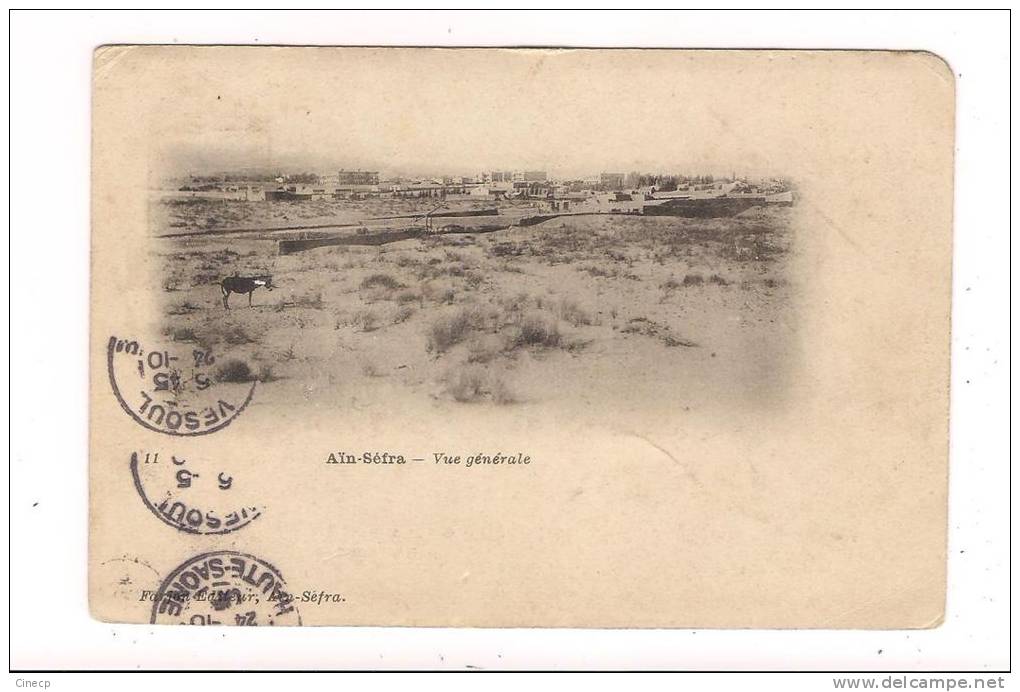 CPA ALGERIE - AÏN-SEFRA - Vue générale - Très Jolie vue d'ensemble du Village