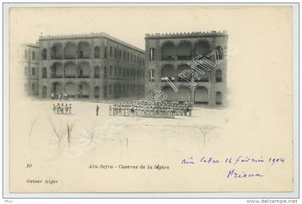 (Algérie) Aïn-Séfra. Caserne de la Légion.