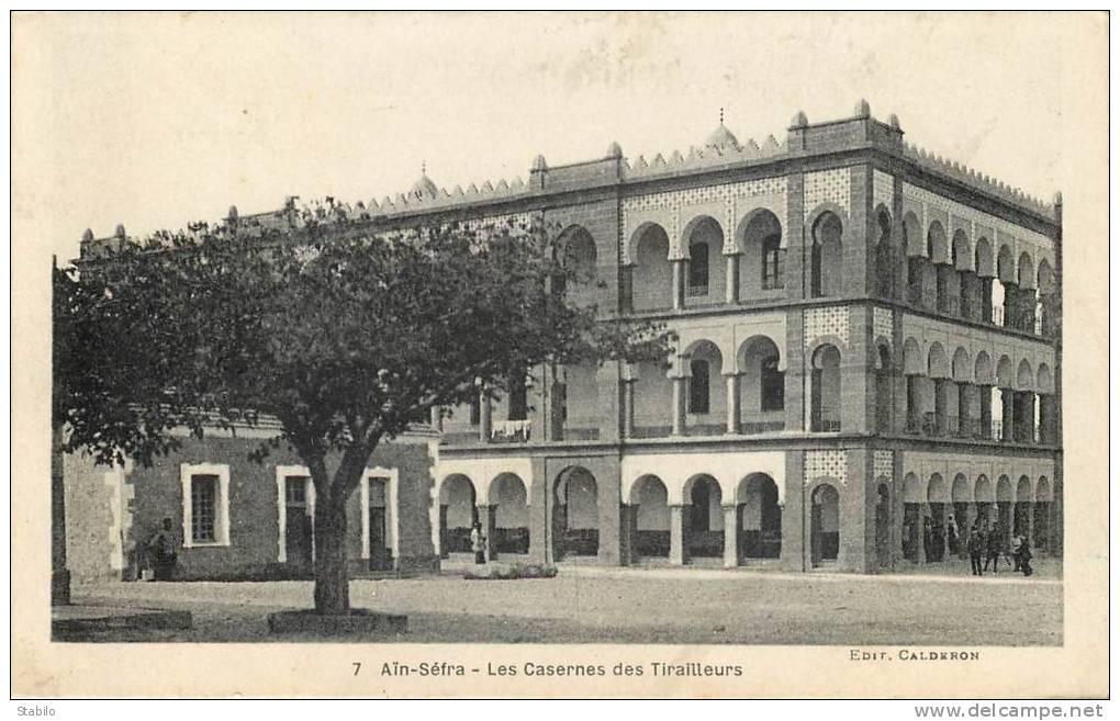 ALGERIE - AIN-SEFRA - LES CASERNES DES TIRAILLEURS