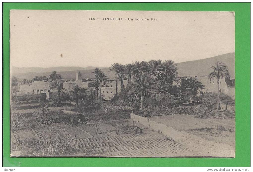 Algérie Aïn Sefra Aïn Safra un coin du Ksar village fortifié d'architecture berbère Edit César Sénési