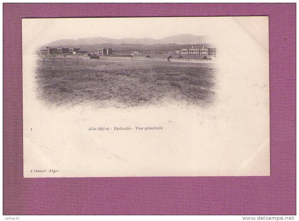1 cpa  -  ain sefra redoute vue generale