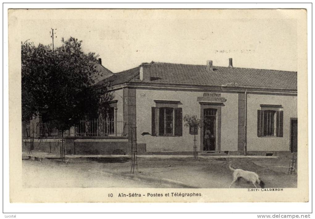 Algérie - Aïn Séfra - Postes et Télégraphes - Edit. Calderon