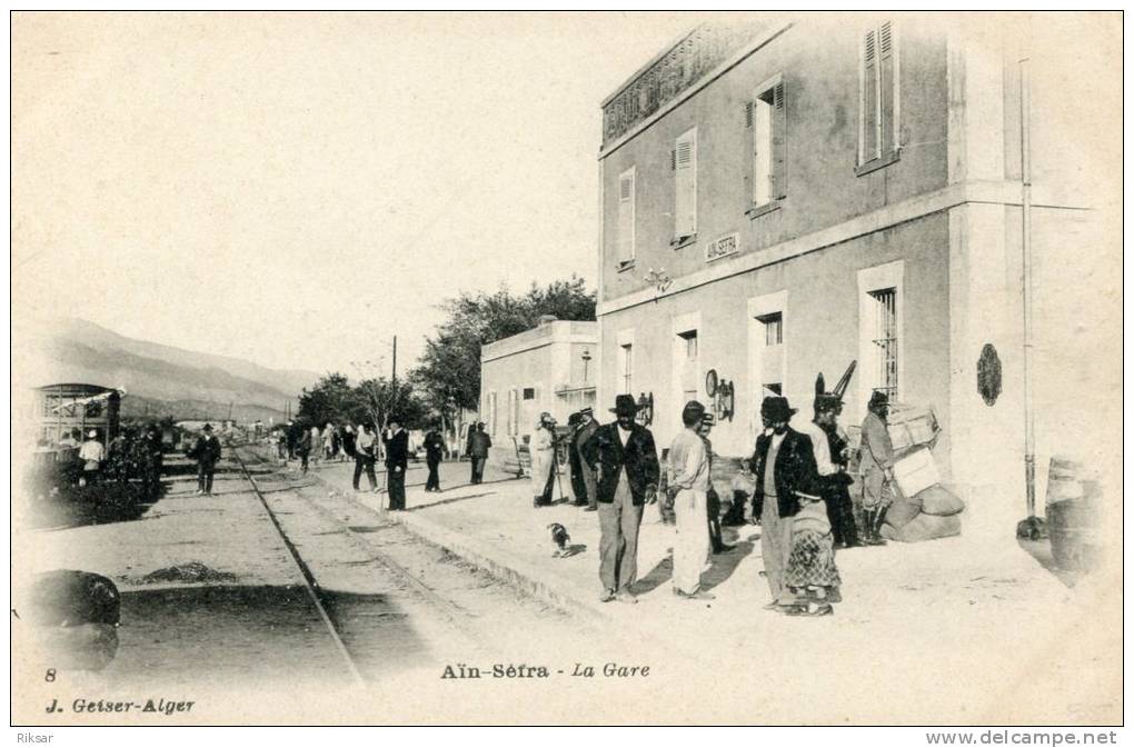ALGERIE(AIN SEFRA) GARE