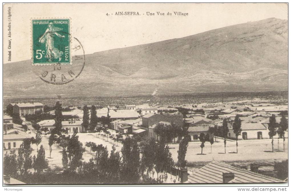 AIN-SEFRA - Une vue du Village