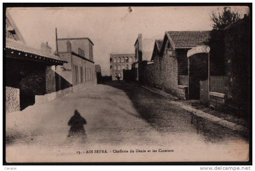 AK Algerien/Algeria/Algerie, Ain Sefra, Chefferie du Génie et les Casernes