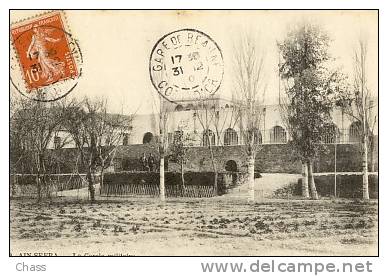cpa-Algerie-Ain Sefra-le cercle militaire