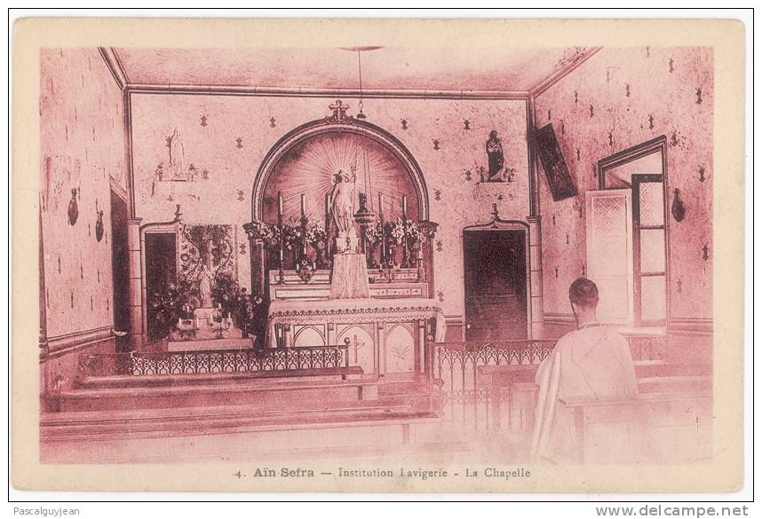 CPA AIN SEFRA - INSTITUTION LAVIGERIE - LA CHAPELLE