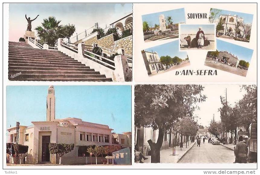 Algérie, lot de 12 cartes postales, Affreville, Ain-Sefra, Ain El Turck, Ammi-Moussa, Azemmour, Batna, Béchar, suite>>